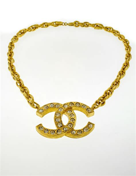 chanel kette vintage|chanel necklaces women's.